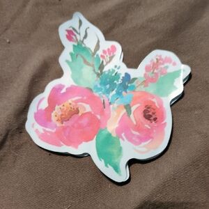 Floral Sticker with Pink and Green Design 🔥🔥🔥20/$10, Bundle And Save